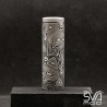 Tube Graphite Black Engraved Damascus6