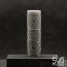 Tube Graphite Black Engraved Turtle1