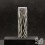 Tube Graphite Black Engraved Zebra
