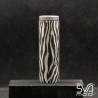 Tube Graphite Black Engraved Zebra
