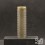 Tube Brass Geometric Waves engraving double color