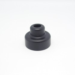 Black Peek Integral Cap