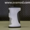 Kimech V3 White grounge wood engraved