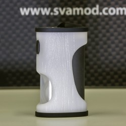 Kimech V3 White grounge wood engraved