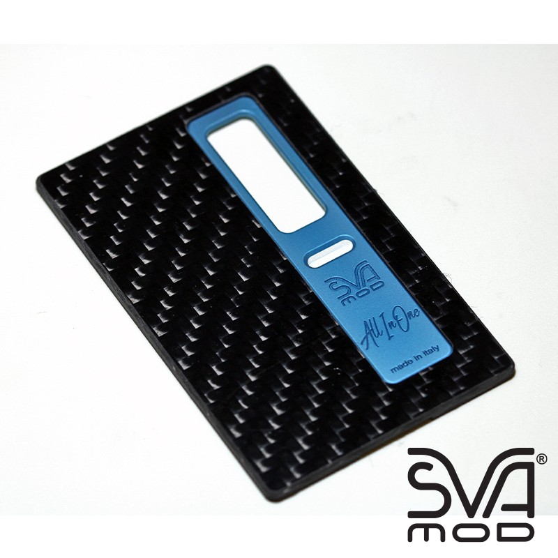 Doors set Carbon - Blue