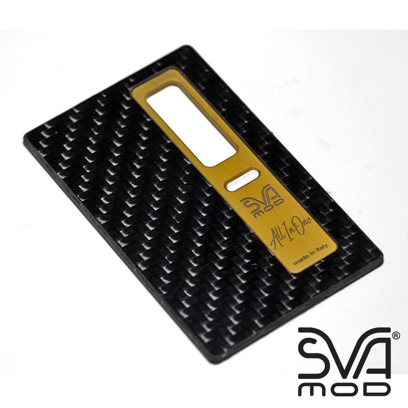 Doors set Carbon - Gold