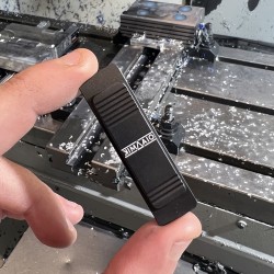 Black Button for Kimaio cerakote armor black