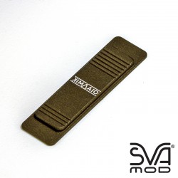 Set Button and plates for Kimaio cerakote midnight bronze