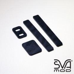 Black damascus accessories FULL Set