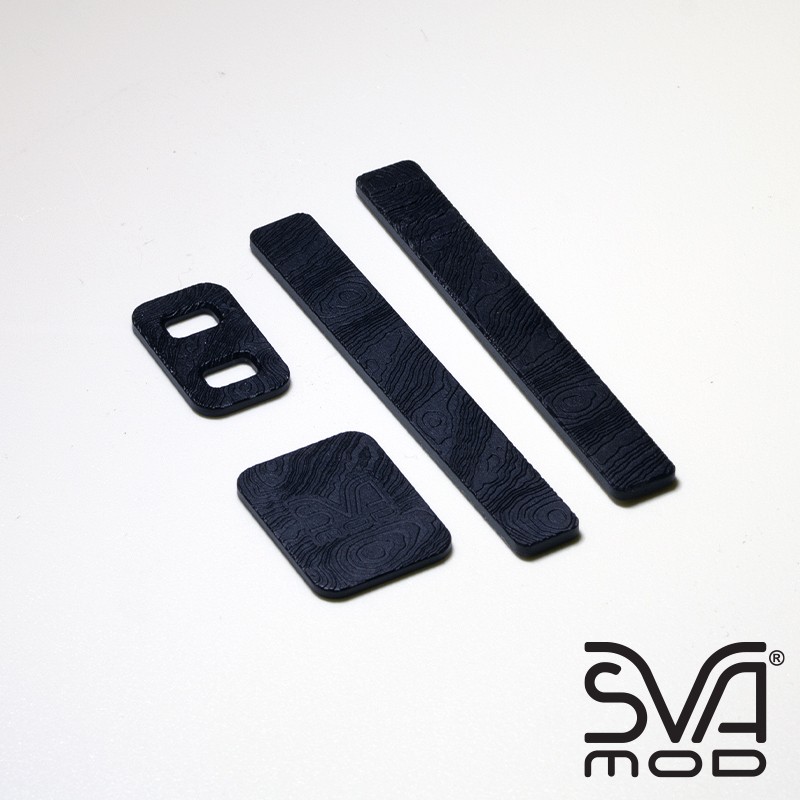 Black damascus accessories