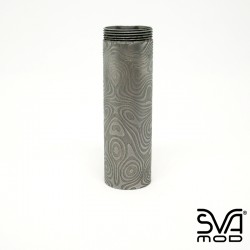 Tube Damascus engraving