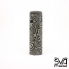Tube Graphite Black Engraved Damascus 1