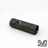 Tube Graphite Black Engraved Damascus 3