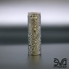 Tube Graphite Black Engraved Damascus 4